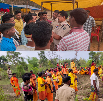 कोंडागांव जिले के नक्सल मुक्त हाेने की घाेषणा के बाद पुलिस खाकी वर्दी धारण कर रहे